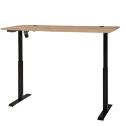Wohnen Höhenverstellbarer Schreibtisch elektrisch - Emly