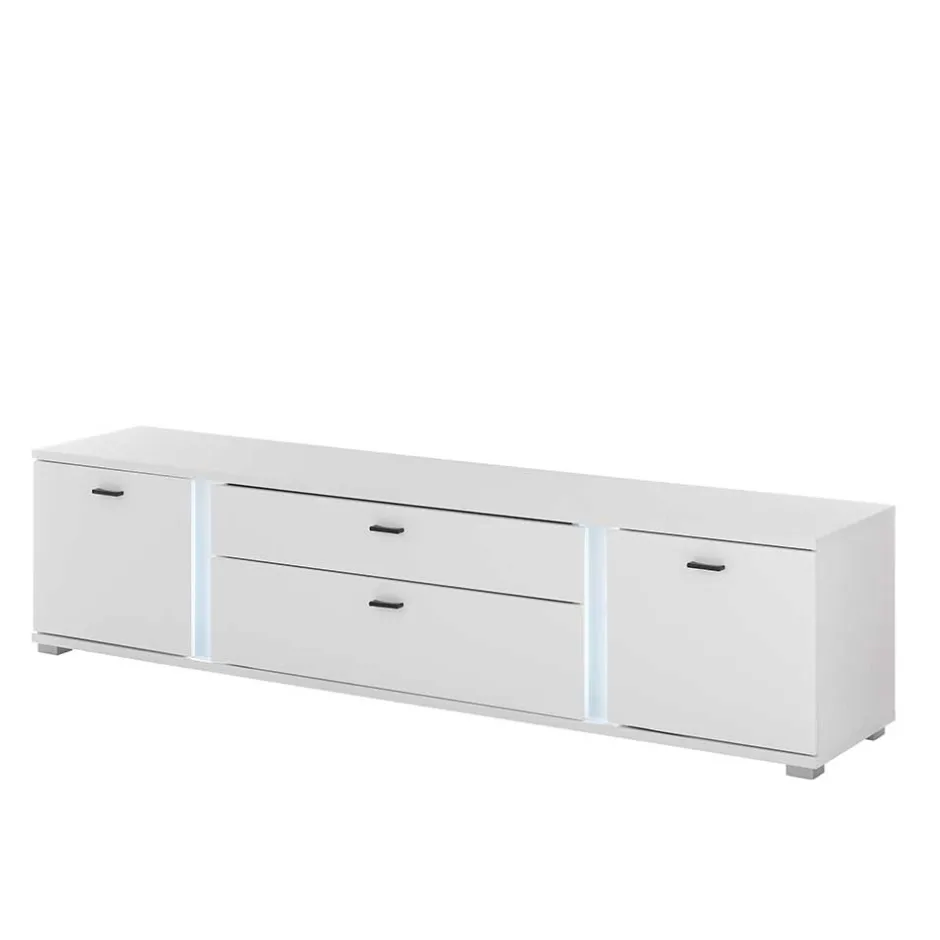 Wohnen Highboard & TV Board & Wandboard mit LED - Tirol (dreiteilig)