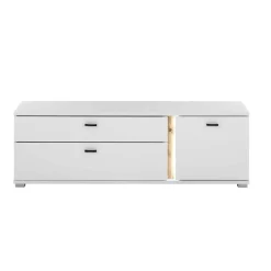 Wohnen Highboard & TV Lowboard & Wandboard Set - Racelyn (dreiteilig)