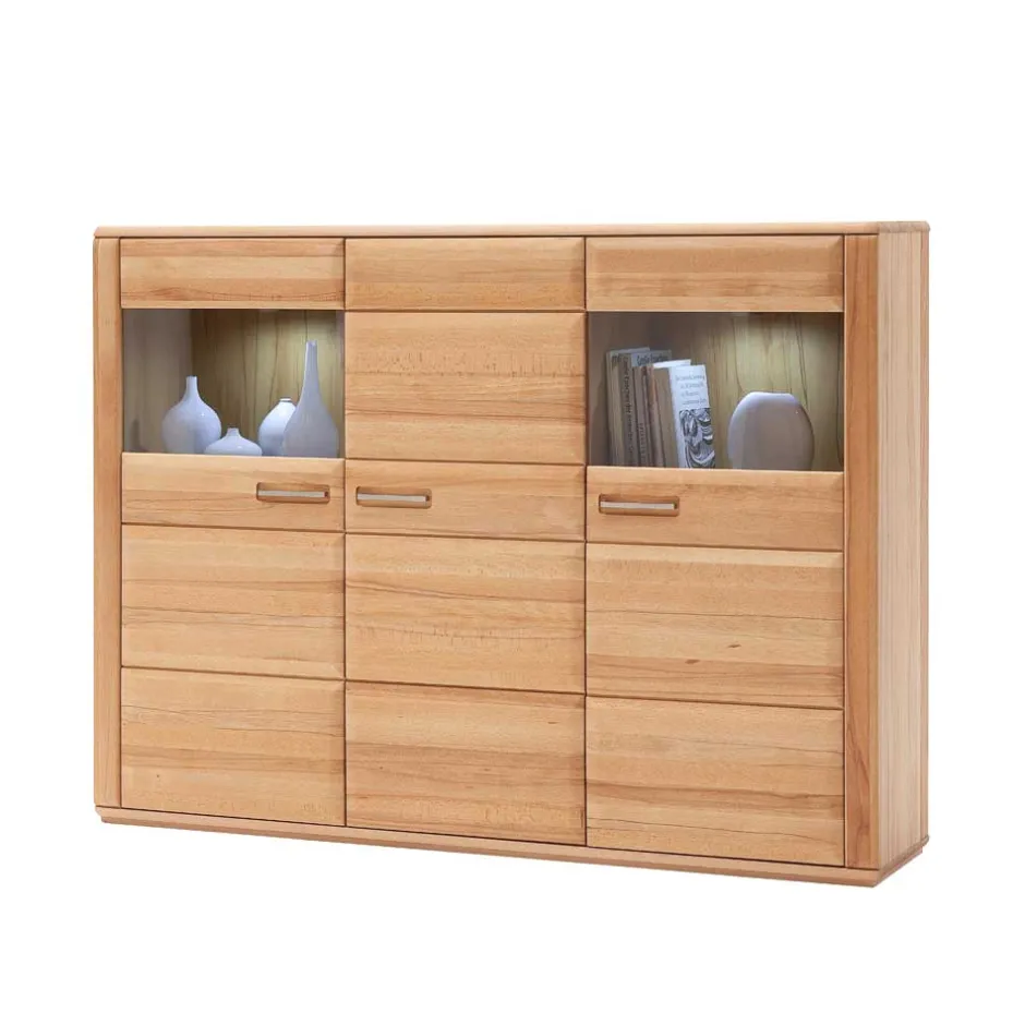 Wohnen Highboard Athias aus Kernbuche