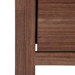 Wohnen Highboard aus Akazie Massivholz und Glas - Ruffes