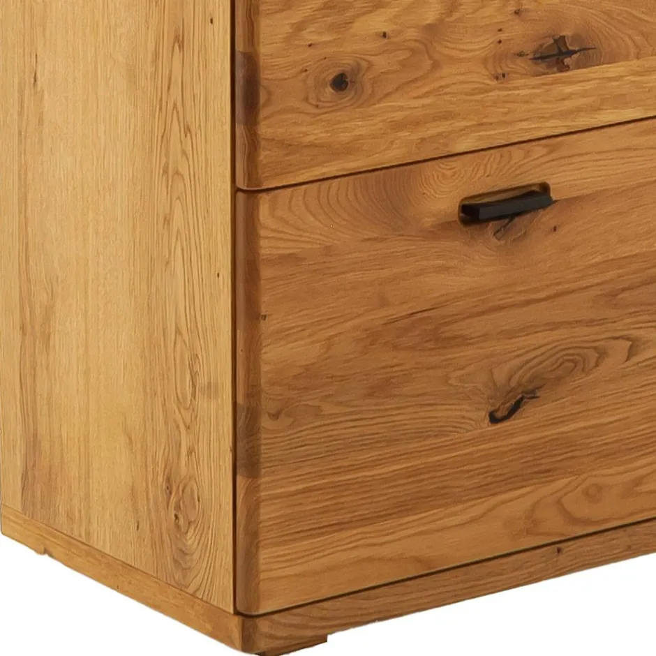 Highboard aus Balkeneiche Massivholz - Robats^Wohnen