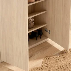 Highboard für Schuhe in Naturfarben Holzoptik - Ragusca^Wohnen Online