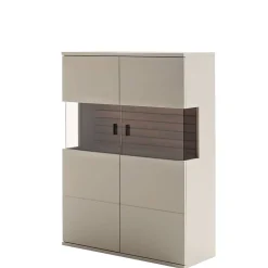 Wohnen Highboard in Grau - Teorina