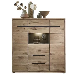 Highboard mit 3 Türen & 2 Schubladen - Zelio^Wohnen Sale