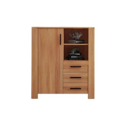 Wohnen Highboard Mosniak aus Kernbuche Massivholz