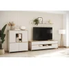Wohnen Highboard und TV-Board und Wandboard Set - Ovidio (dreiteilig)