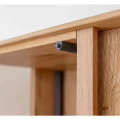 Wohnen Highboard Vitrine mit LED Beleuchtung - Cocondar