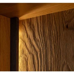 Wohnen Highboard Vitrine mit LED Beleuchtung - Cocondar