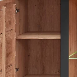 Highboard Vitrine mit LED Beleuchtung - Latenda^Wohnen Clearance