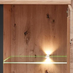 Highboard Vitrine mit LED Beleuchtung - Latenda^Wohnen Clearance