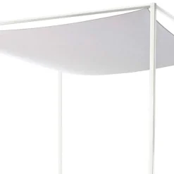 Wohnen Himmelbett aus Kernesche und Eisen - Capella