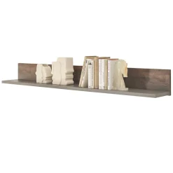 Hängeboard in Anthrazit und Eiche Dunkel - Mundo^Wohnen Hot