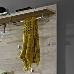 Wohnen Hängegarderobe Brosgo in Silbereiche