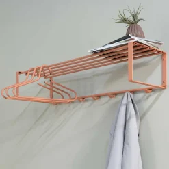 Wohnen Hänge-Garderobe in Terracotta - Satroni