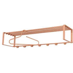 Wohnen Hänge-Garderobe in Terracotta - Satroni