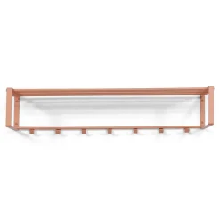 Wohnen Hänge-Garderobe in Terracotta - Satroni