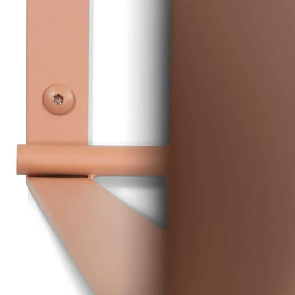 Wohnen Hänge-Garderobe in Terracotta - Satroni