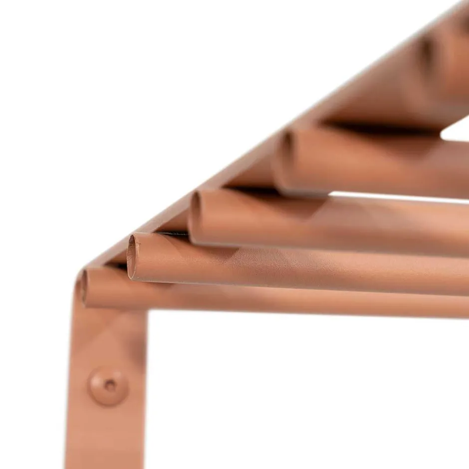 Wohnen Hänge-Garderobe in Terracotta - Satroni