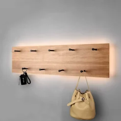 Wohnen Hängegarderobe mit LED Beleuchtung - Estagel