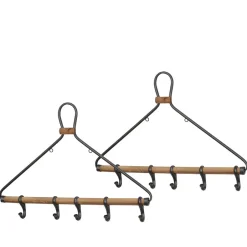 Wohnen Hängegarderoben in Kleiderbügel Optik - Aylon (2er Set)