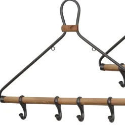 Wohnen Hängegarderoben in Kleiderbügel Optik - Aylon (2er Set)