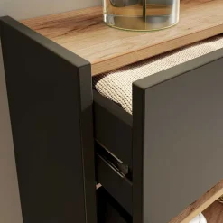 Wohnen Hängende Flurkommode & Spiegel - Sidgarus (zweiteilig)