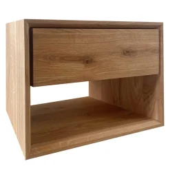 Wohnen Hängende Nachtkommode mit Fach - Mazira