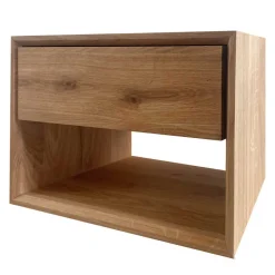 Wohnen Hängende Nachtkommode mit Fach - Mazira