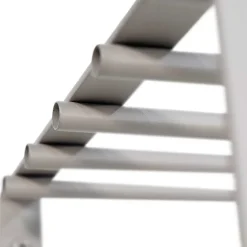 Wohnen Hängende Stahlgarderobe in Taupe - Satroni