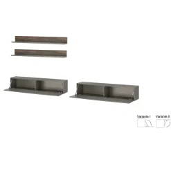 Hängende TV Anbauwand modern - Mundo (vierteilig)^Wohnen Hot