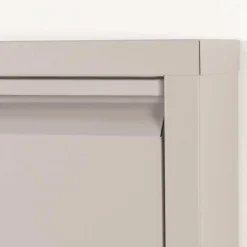 Hängender Schuhschrank in Taupe aus Stahl - Ruven^Wohnen Online