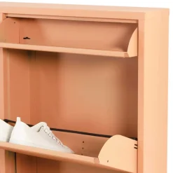 Hängender Schuhschrank in Terracotta - Manty^Wohnen Hot