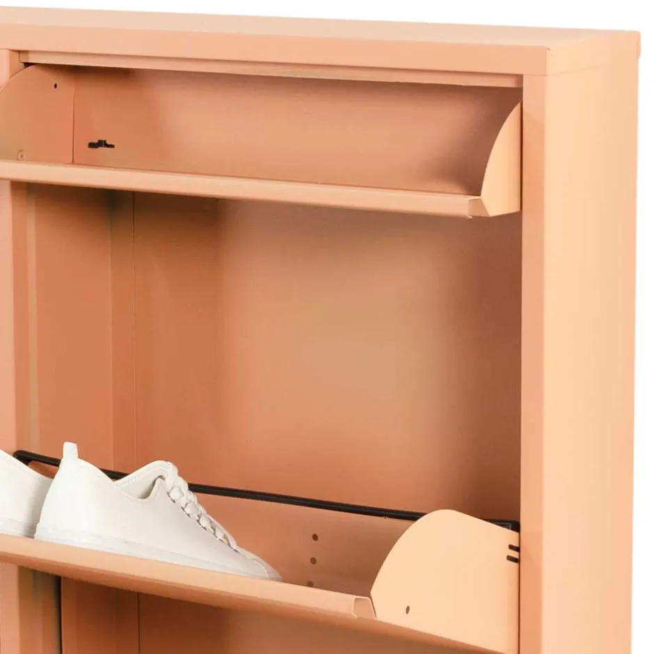 Hängender Schuhschrank in Terracotta - Manty^Wohnen Hot