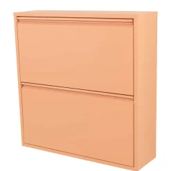 Wohnen Hängender Schuh-Schrank mit zwei Kippfächern - Manty