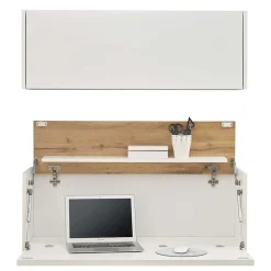 Wohnen Hängender Sekretär und Schrank Set - Nonessia (zweiteilig)