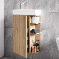 Wohnen Hängender Waschtisch fürs Gäste Bad - Jenver