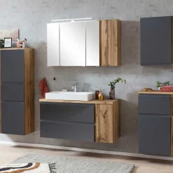 Wohnen Hängender Waschtisch mit aufgesetztem Becken - Jambi