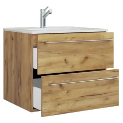 Wohnen Hängender Waschtisch mit Einlasswaschbecken - Karin