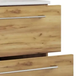 Wohnen Hängender Waschtisch mit Einlasswaschbecken - Karin