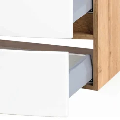 Wohnen Hängender Waschtisch mit Glas Waschbecken - Neuvana