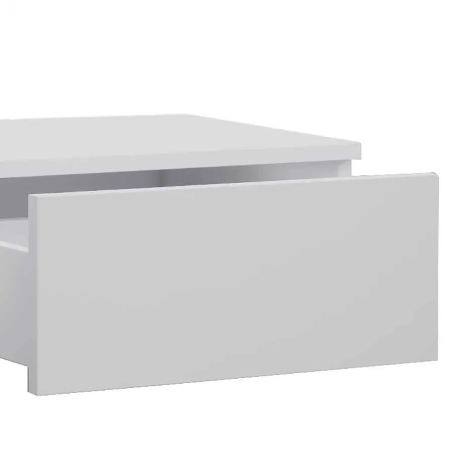 Wohnen Hängender Waschtisch mit Keramik Aufsatzbecken - Kuta