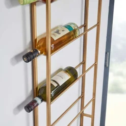 Hängendes Designregal für Wein Flaschen - Rentiva^Wohnen Outlet