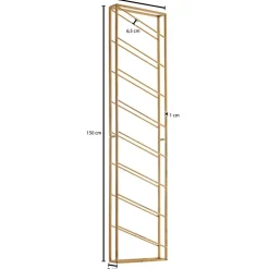 Hängendes Designregal für Wein Flaschen - Rentiva^Wohnen Outlet