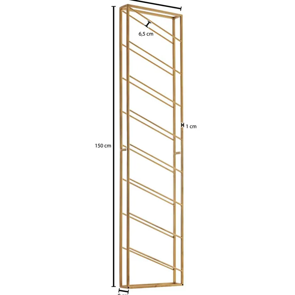 Hängendes Designregal für Wein Flaschen - Rentiva^Wohnen Outlet