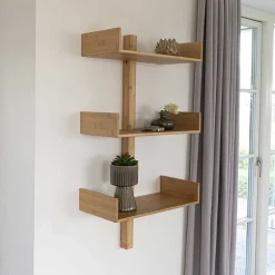 Hängendes Designregal mit drei Ablagen - Jefferson^Wohnen Discount