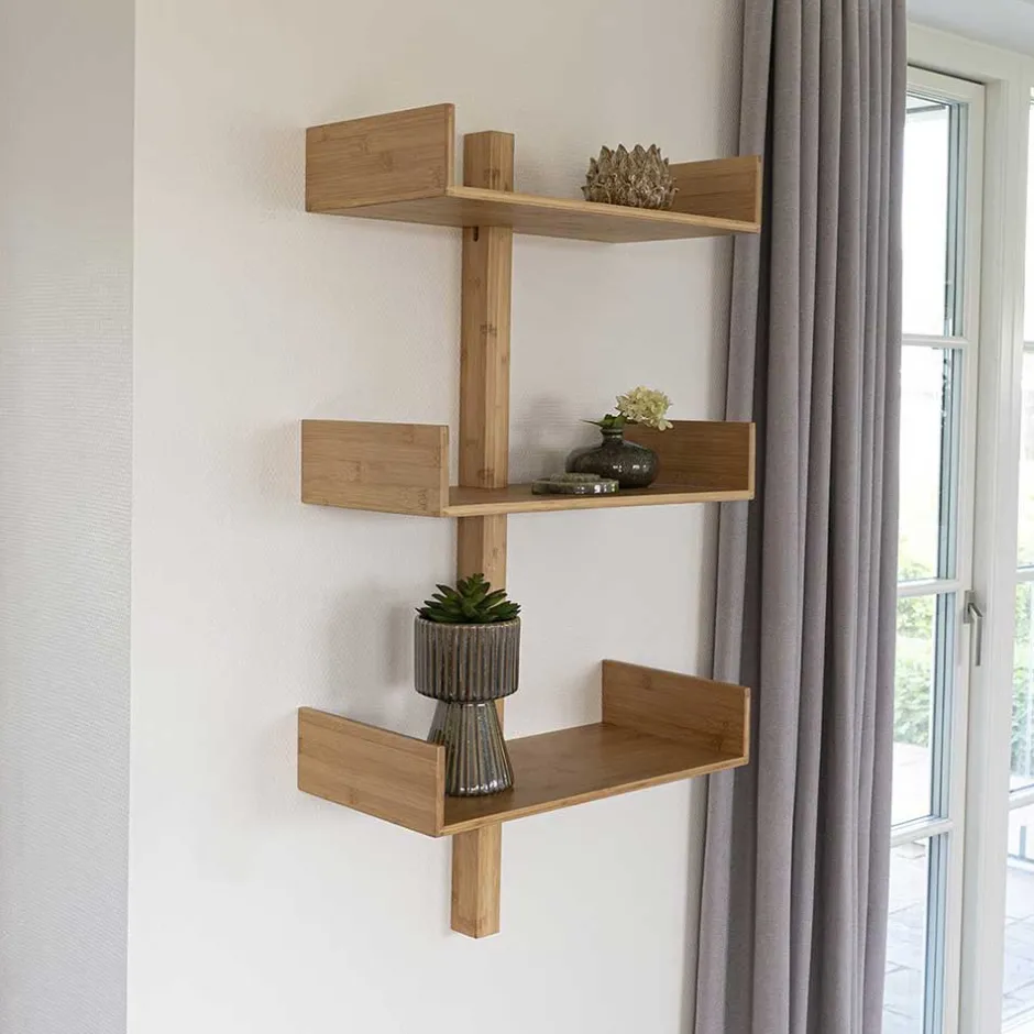 Hängendes Designregal mit drei Ablagen - Jefferson^Wohnen Discount