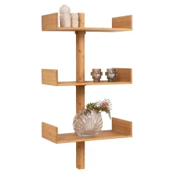 Hängendes Designregal mit drei Ablagen - Jefferson^Wohnen Discount