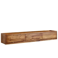 Wohnen Hängendes TV Lowboard mit drei Schubladen - Baham