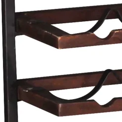 Wohnen Hängendes Weinregal für acht Flaschen - Solapura